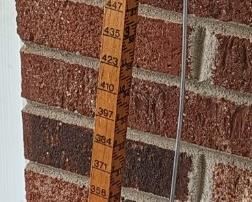 Large Wooden Square Measuring Stick