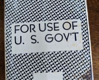 Arrco Government Playing Cards