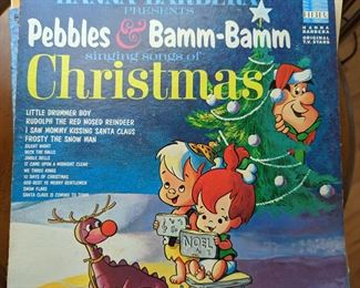 Pebbles and Bamm-Bamm Christmas LP