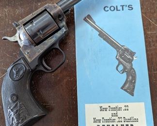 1972 New Frontier .22 Revolver (in box). Must present NCDL & NC concealed carry permit to purchase.