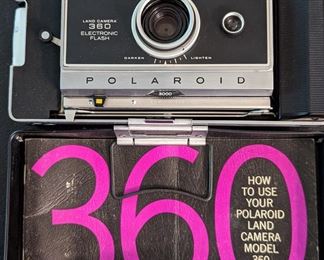  Vintage Polaroid 360 Land Camera