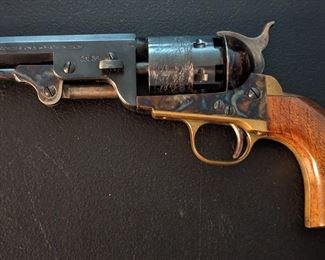 Navy Arms Co. Navy Model 1851 .36 Cal. Black Powder Revolver Reproduction Serial No. 45007 