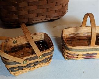 Miniature Longaberger Baskets