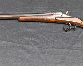 Antique Rifle With Octagon Barrel