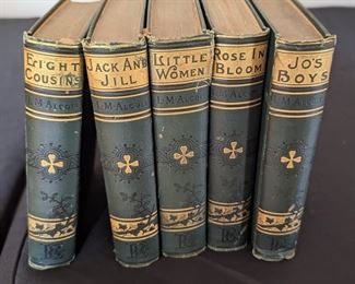 Antique Louisa May Alcott Books