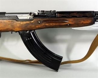 Norinco SKS 7.62x39 Rifle SN# 3175482, Inlaid Wood, Bayonet, Muzzlebreak, Canvas Strap, Mag Loose In Stock