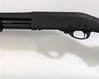 Remington 870 Police Magnum 12 ga Pump Action Shotgun SN# RS52745G, 18.5" Bbl, Rail On Foregrip