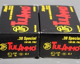 TulAmmo .38 Special Ammo, Approx 100 Rds, Local Pickup Only