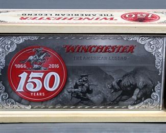 Winchester 150th Anniversary 30-30 WIN Ammo In Wood Box, Approx 20 Rds, Local Pickup Only