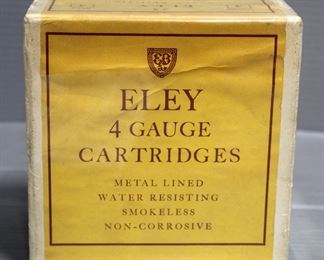 Ely 4 ga Water Resisting Metal Lined Cartridges, Approx Qty 25, Local Pickup Only