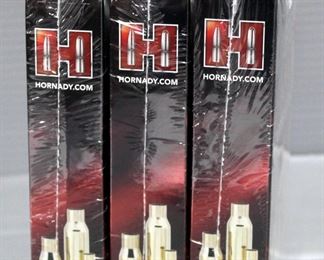 Hornady 25 Auto Brass Cartridge Cases, 200 Count Packs, Qty 3