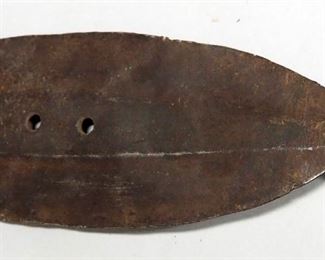 Antique Kukri Knife, 11" Blade, And Antique Knife With Spear Shape, 13" Blade