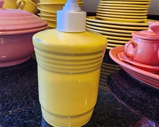 Fiesta Fiestaware Soap Lotion Dispenser