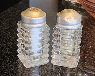 Anchor Hocking Vintage Salt & Pepper Shakers