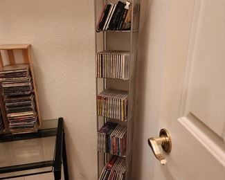 CD's and CD Rack