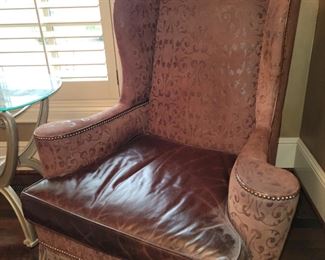Old Hickory leather chair