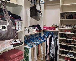 Designer clothing, shoes