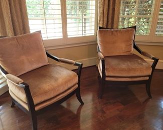 2 Francis Copeland lounge chairs
