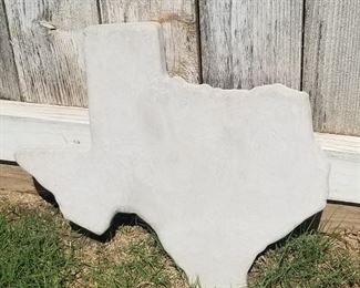 Texas yard concrete