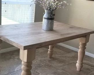 One of a kind rustic Farmhouse table 