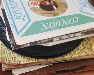 Some Victrola and single records