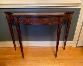 F3 -  $65. Narrow Entry Table. Measures 12" deep x 40" wide x 29.25" tall. 