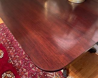 F5 - $95. Craddock Furniture Drop Leaf Table. Measures 23" deep with leaves down. 37" wide x 29" tall. Each leaf adds 14.75.  Has single drawer. 