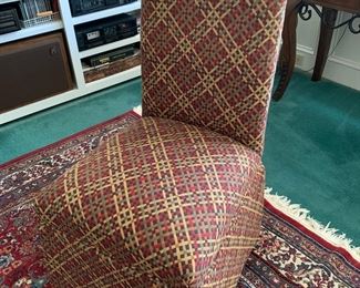 F46 - $45. Set of 3 chairs (significant sun fading)