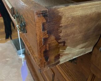 F26 - $200. Antique Dresser measures 18" deep x 40" wide x 38" tall. Excellent Antique condition!