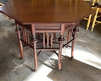 F44 - $750 - English Aesthetic Movement Table. 