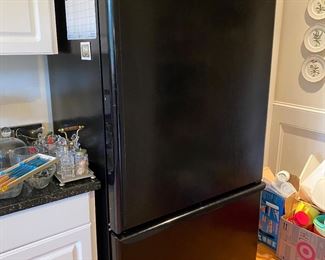 $400. Black Amana Refrigerator - Amana ARB805CB - Details & Measurements at - https://www.ajmadison.com/cgi-bin/ajmadison/ARB8057CB.html