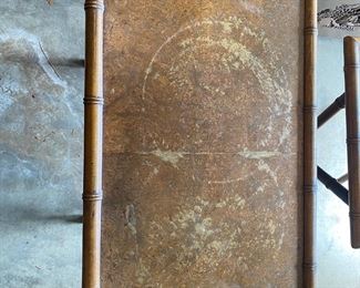 CCM2 - $125 set of 3 rattan Mid Century TV Trays. Varying conditions - but all are sturdy and ready for a new home!