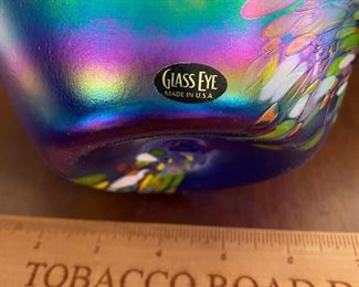 CH7 - $25 "Glass Eye" Fluted Bowl. 