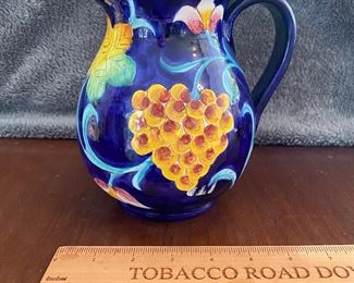 $15. Made in Italy pitcher. 