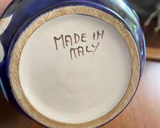 $15. Made in Italy pitcher. 