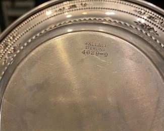 CCM5 - $95. 100 grams Wallace Sterling Bowl. Excellent Condition. 