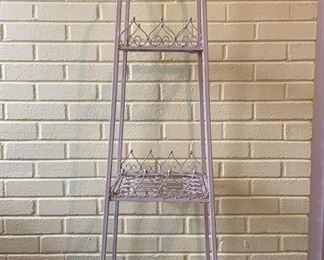 Lot 31 | METAL 3 TIER SHELF PLANT STAND GARDEN 58 INCH
