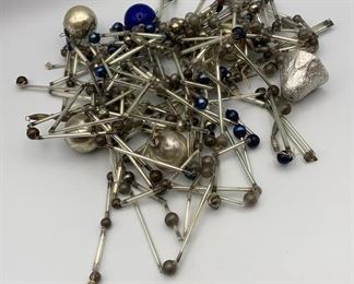 Lot 98 | VINTAGE BLOWN MERCURY GLASS BEADED GARLAND
