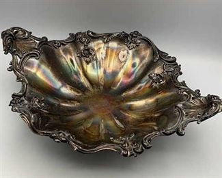 Lot 144 | VINTAGE SILVER PLATE BOWL DISH
