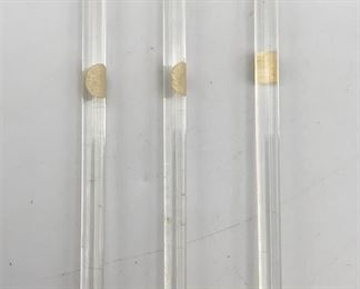 Lot 147 | VINTAGE BLOWN GLASS MUDDLERS BARWARE ROOSTER
