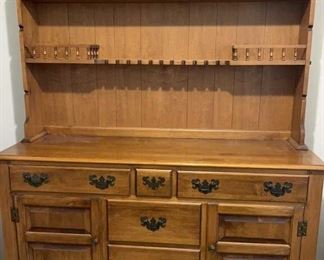 Lot 176 | MAPLE HUTCH YOUNG REPUBLIC CABINET 54X19X74
