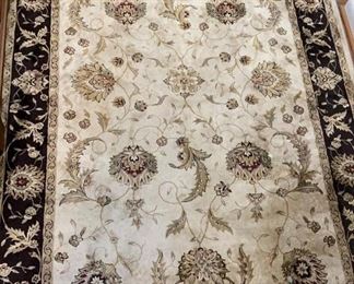 Lot 181 | 90X58 SUPER SOFT POSS SILK RUG AS FOUND
