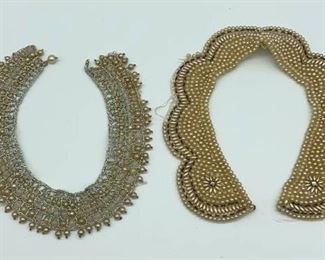 Lot 208 | VINTAGE FAUX PEARL COLLAR NECKLACE PAIR JAPAN
