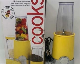 Lot 281 | COOKS 5 IN 1 POWER BLENDER YELLOW
