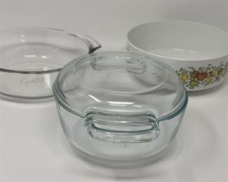 Lot 302 | PYREX, CORNING & ANCHOR HOCKING KITCHENWARE
