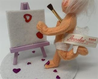 Lot 323 | ANNALEE CUPID VALENTINES DAY 5IN DOLL ARTIST PAINT
