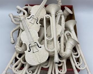 Lot 431 | VTG ORNAMENTS INSTRUMENTS OVERSIZED
