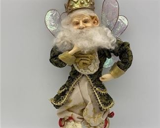 Lot 435 | MARK ROBERTS SANTA ELF FAIRY WINGS 10IN
