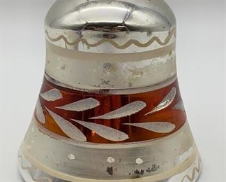 Lot 450 | ANTIQUE MERCURY BLOWN GLASS BELL ORNAMENT

