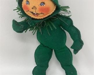 Lot 461 | ANNALEE MOBILITEE GREEN ELF DOLL FIGURE 7IN
